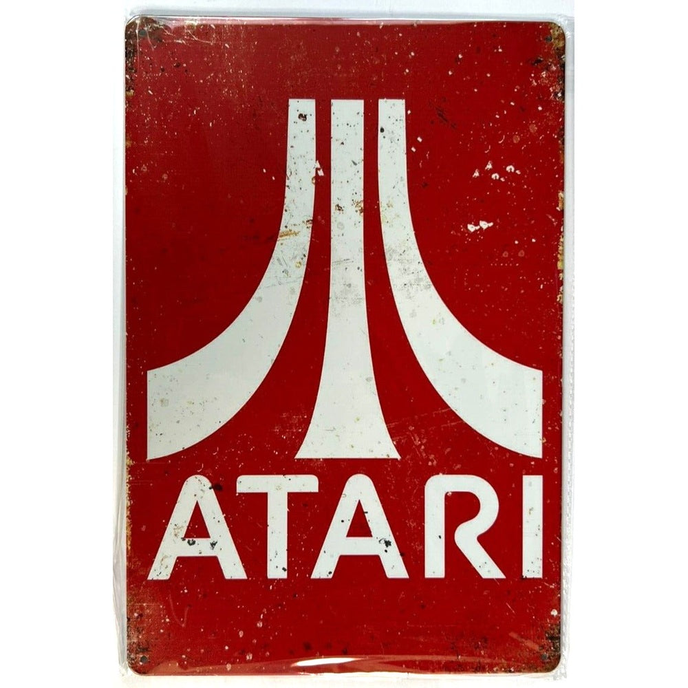 Atari Vintage Novelty Metal Sign 12" x 8" Wall Art Home & Garden:Home Décor:Plaques & Signs Style Your Walls